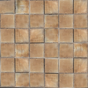 dry brown antique tiles